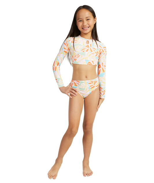Roxy Jungle Mirage Crop Long Sleeve Lycra Set