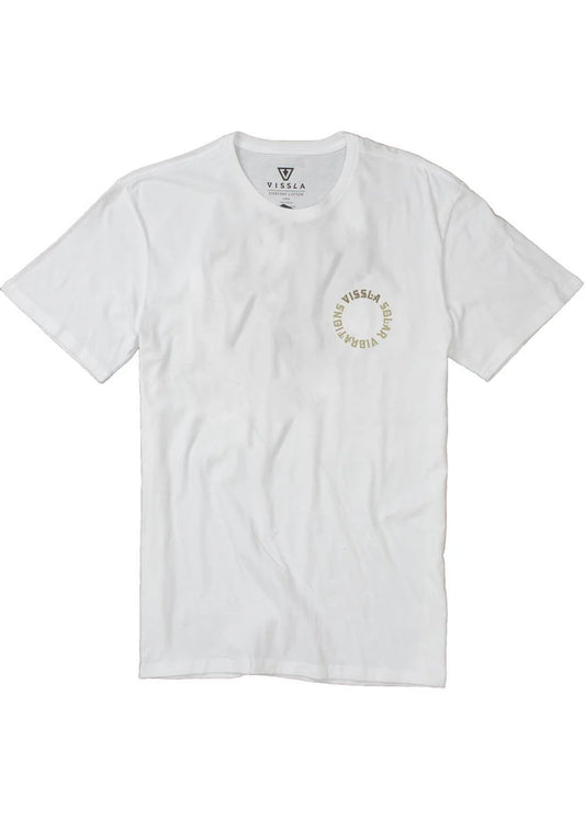 Vissla SOLAR SPIRALS ORGANIC BLEND SHORT SLEEVE TEE