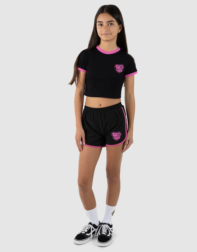Santa Cruz Balloon Heart Shorts - Teens