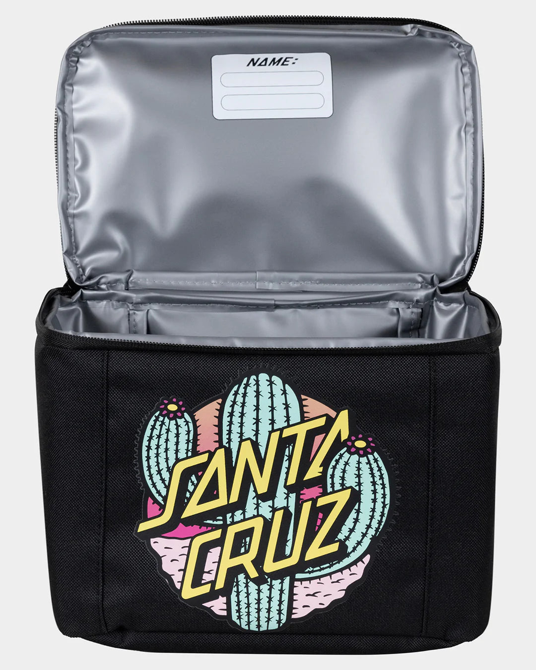 Santa Cruz Cactus Dot Girls Lunch Box Black