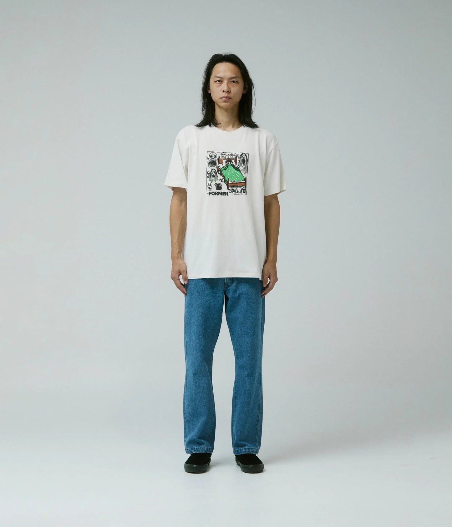 FORMER CRITTERS T-SHIRT // BONE