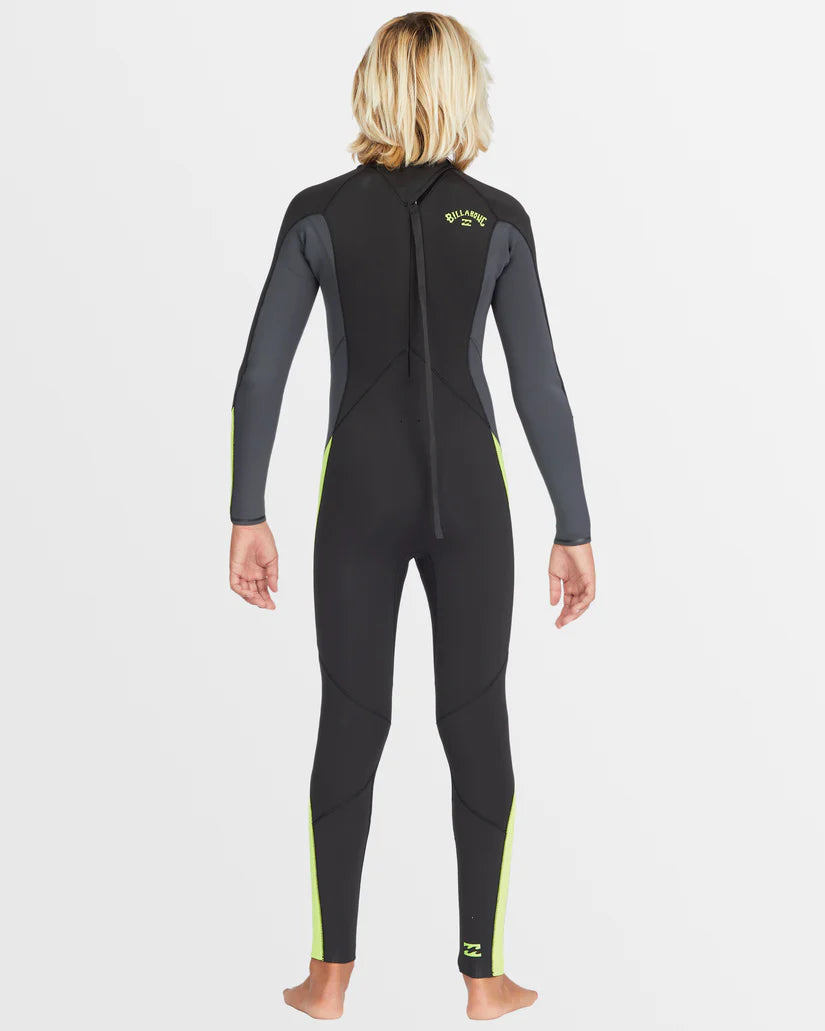 Billabong Boys 8-16 3/2mm Absolute Back Zip GBS Wetsuit