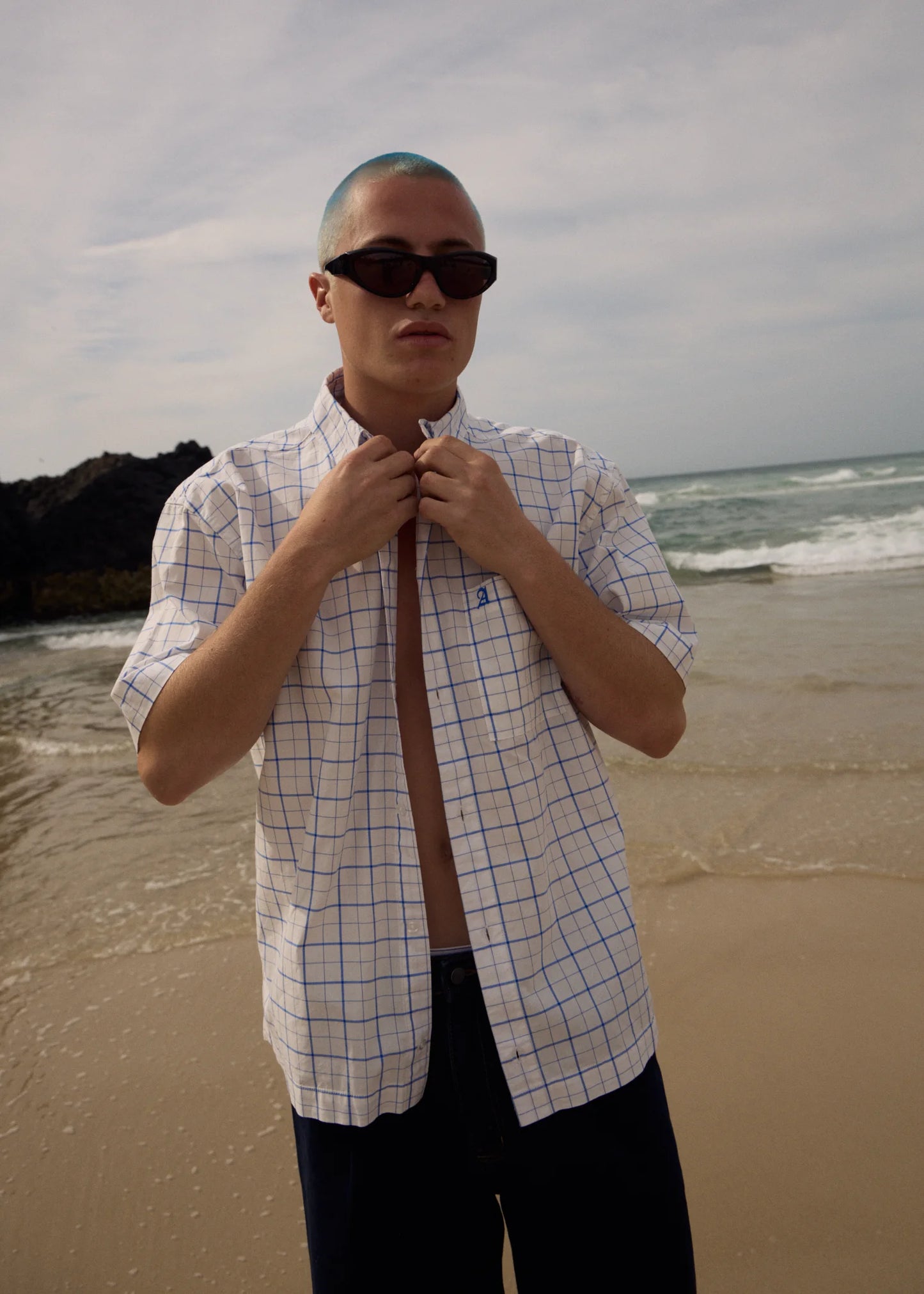 AFENDS IN-HALE - SHORT SLEEVE SHIRT