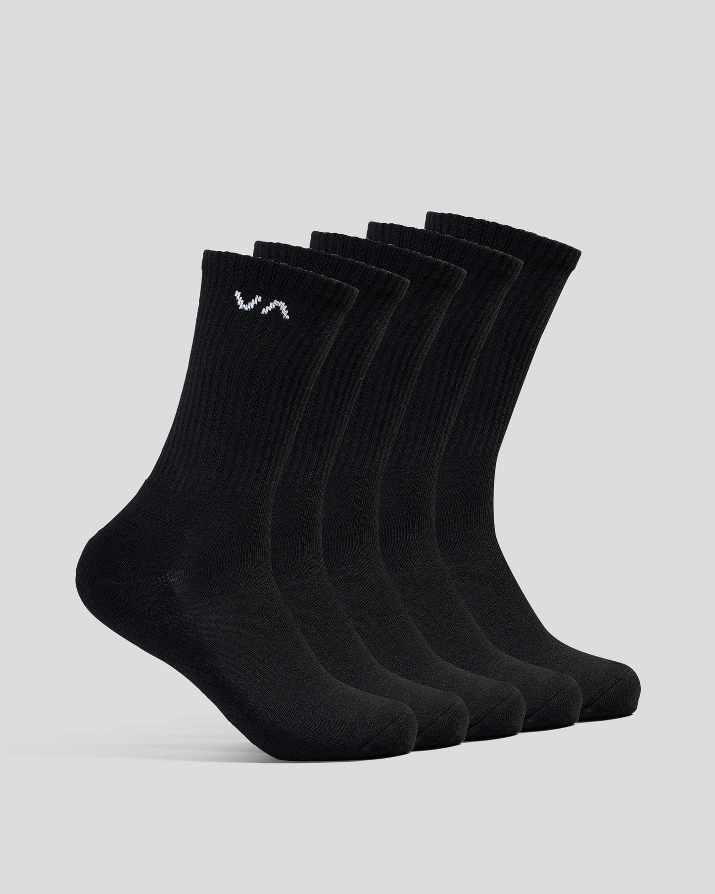 RVCA MENS VA SPORT 5 PACK SOCKS - essential surf and skate
