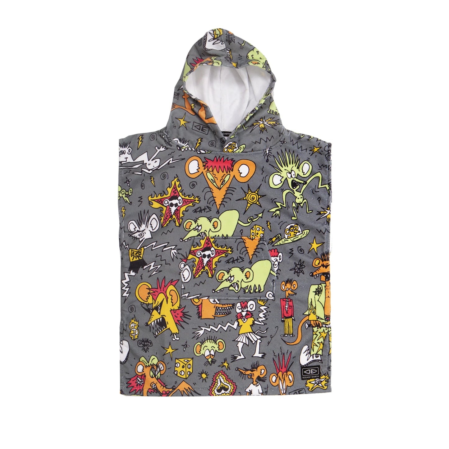 Ocean and Earth Toddlers Irvine Hooded Poncho