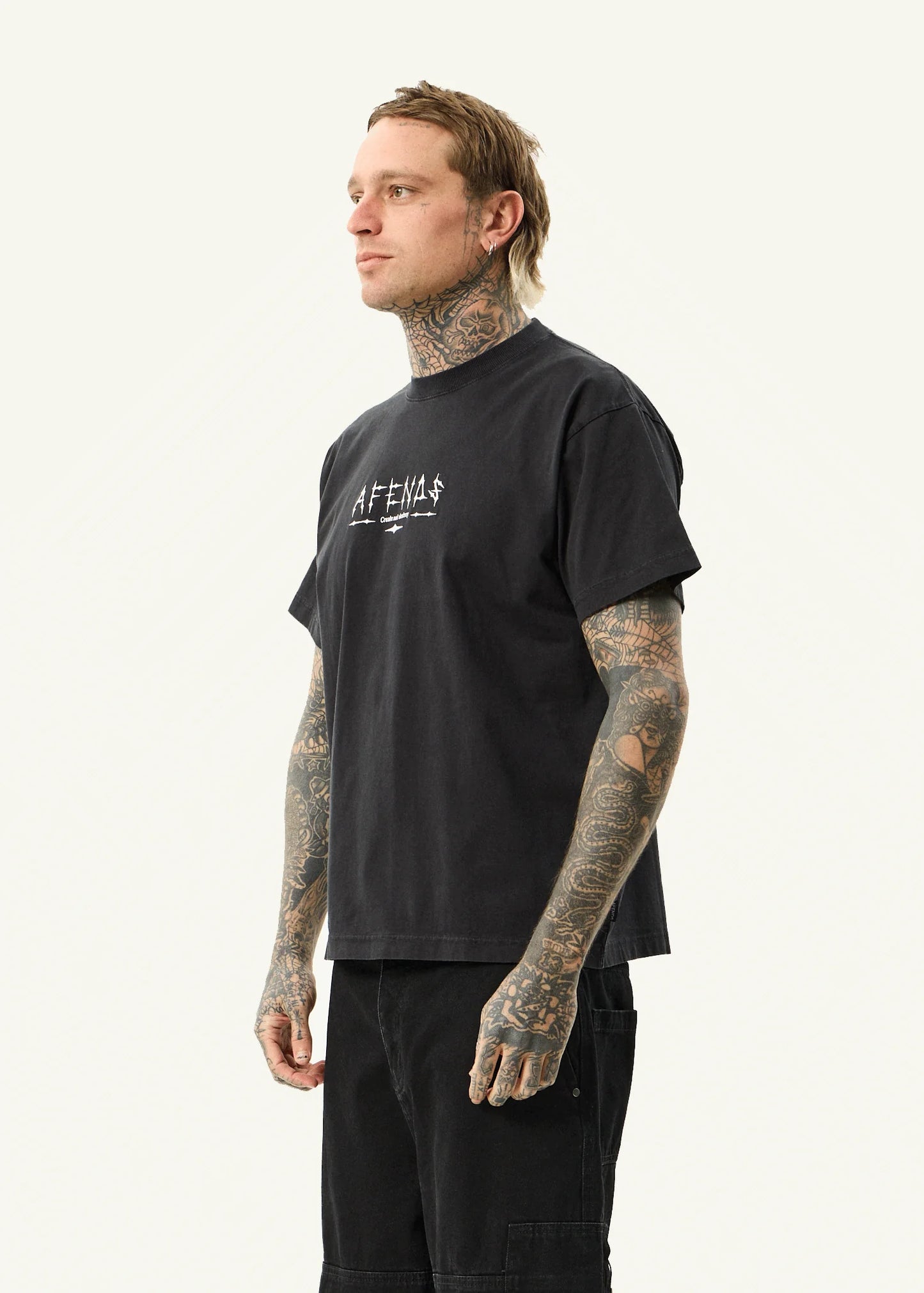 AFENDS SPINAL - BOXY TEE