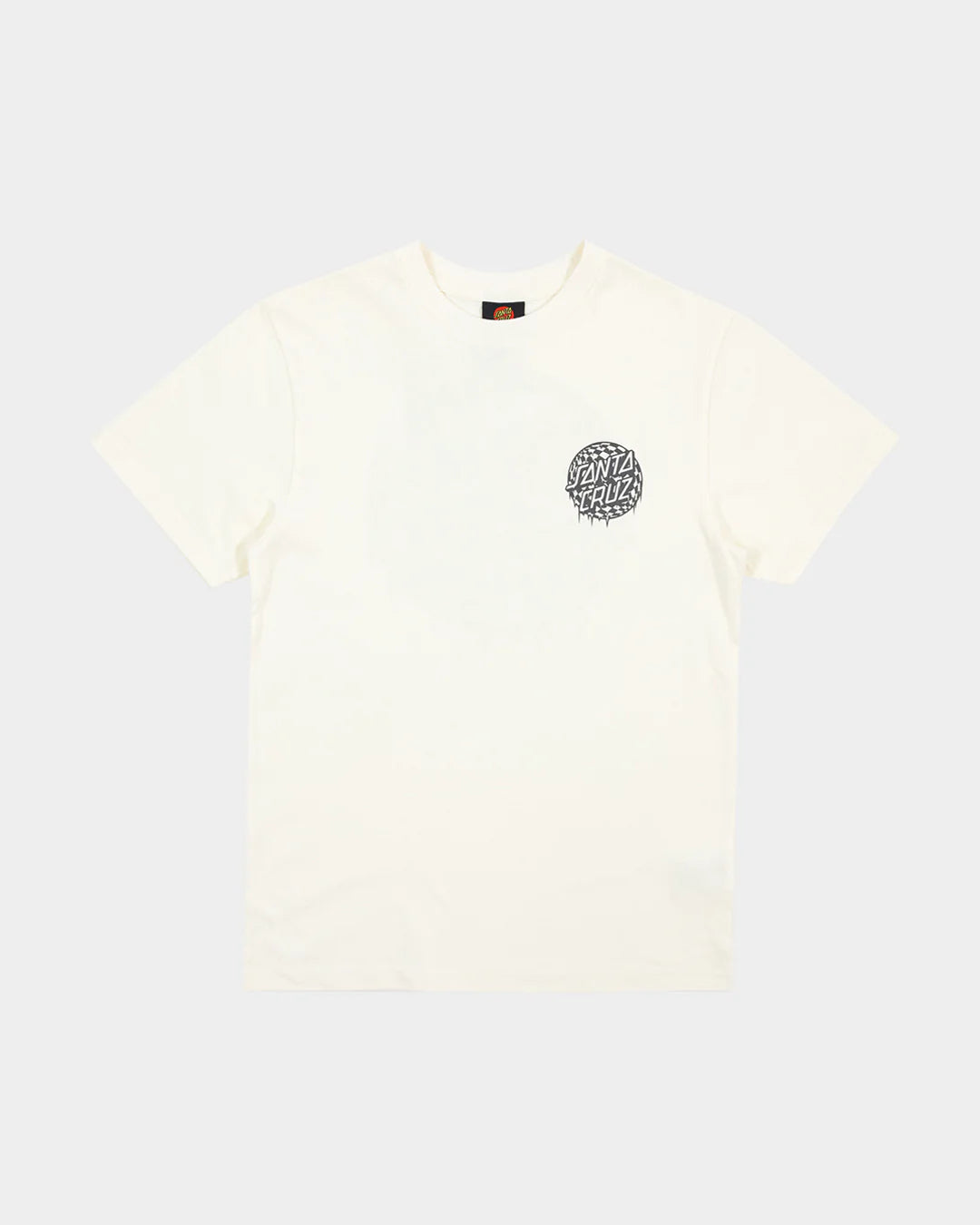 Santa Cruz Check waste dot mono reflect short sleeve regular fit tee
