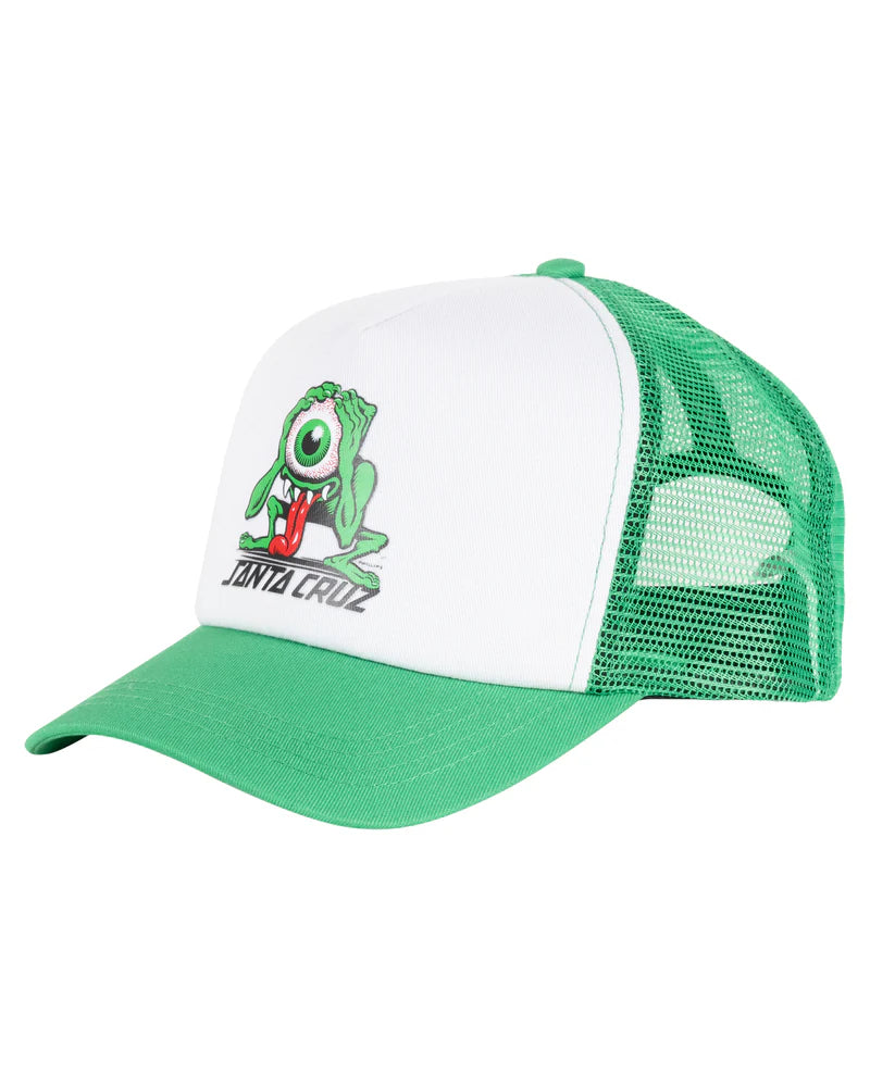 Eyegore strip trucker cap
