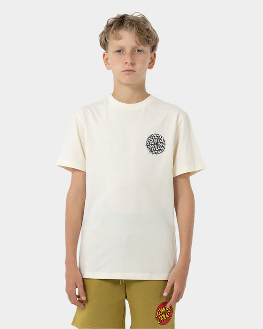 Santa Cruz Check waste dot mono reflect short sleeve regular fit tee