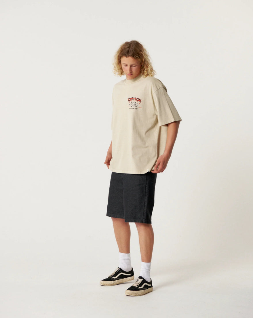 Critical Slide Joystick Jumbo Tee - Ecru