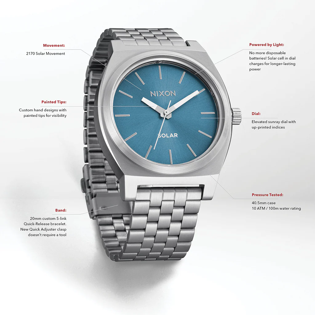 Nixon Time Teller Solar