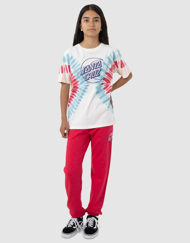 Santa Cruz Moon dot outline front short sleeve tee