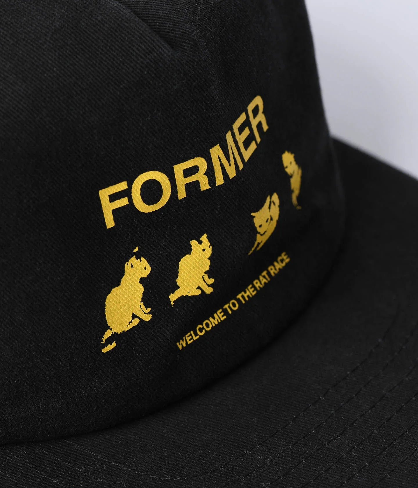 Former Kitty Litter Cap Black