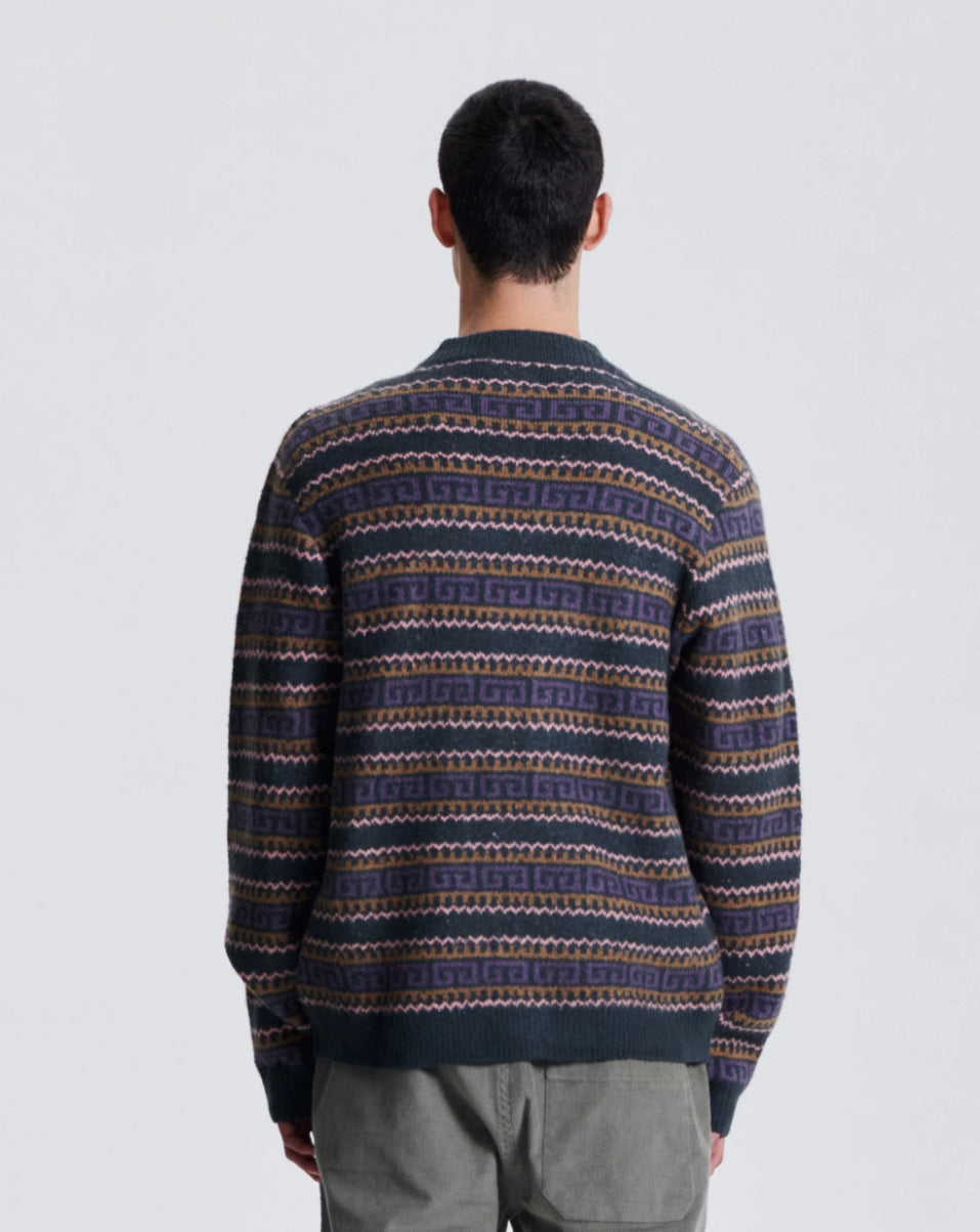 Critical Slide Stonage Cardigan - Black