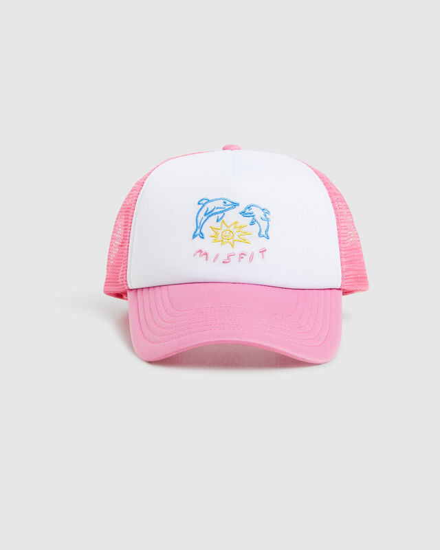 Clean Living Trucker Hat Pink
