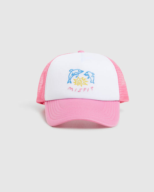Clean Living Trucker Hat Pink