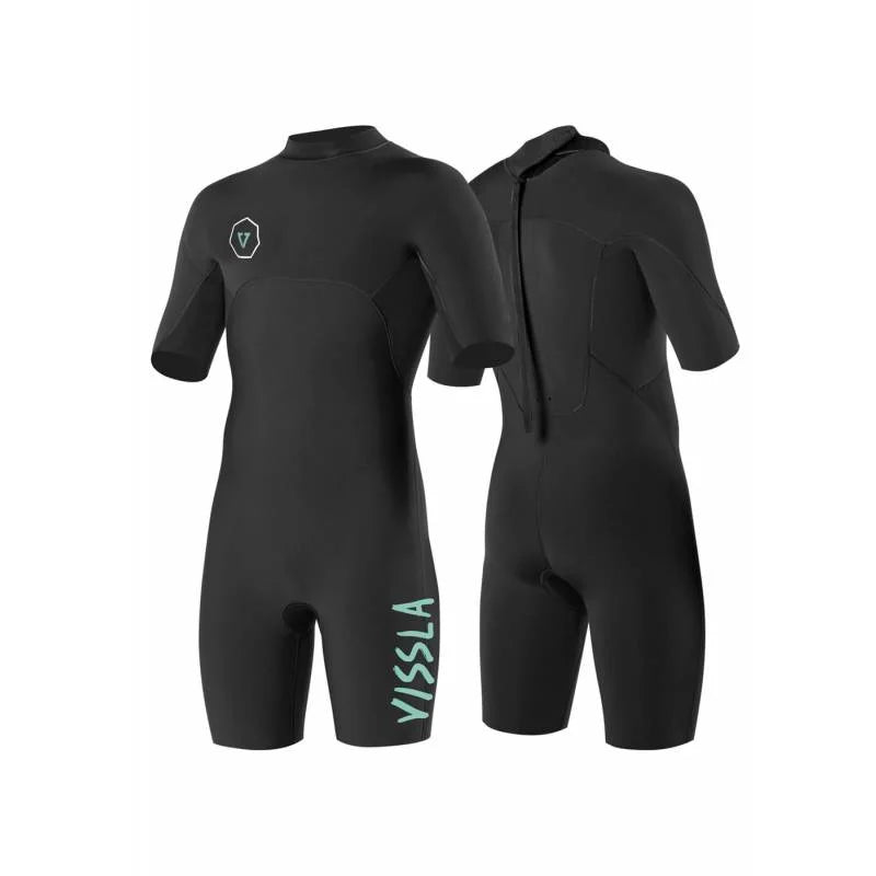 Boys 2-2 Back Zip Spring - Black