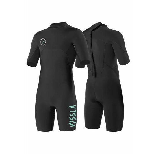 Boys 2-2 Back Zip Spring - Black