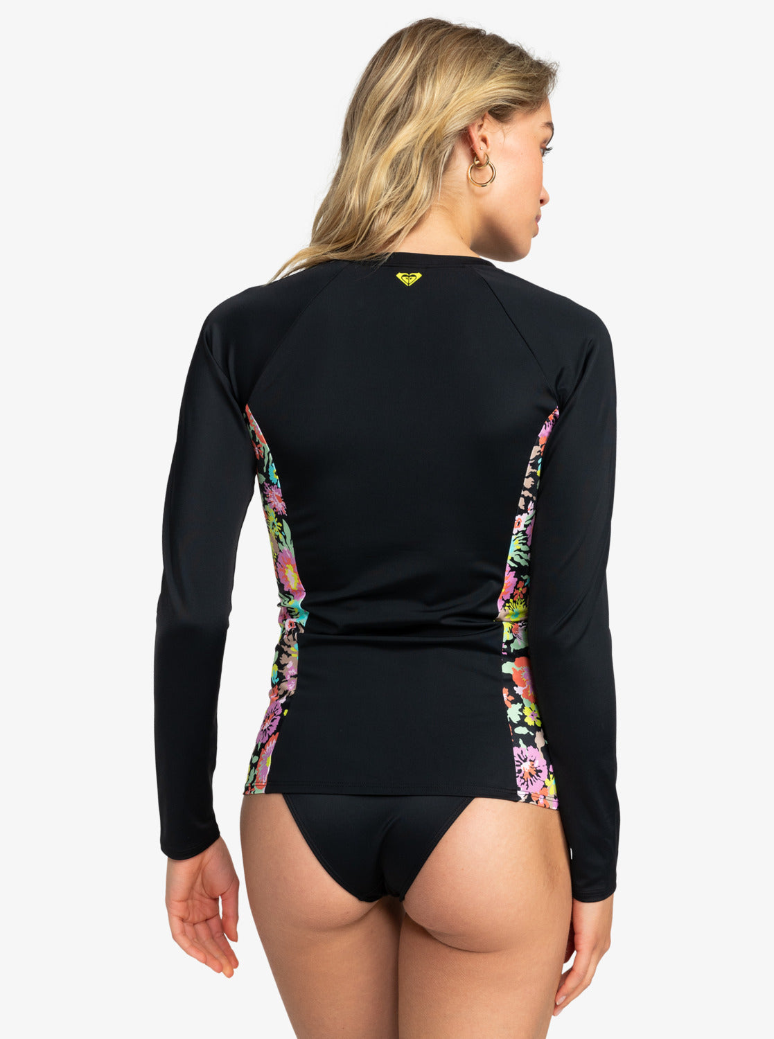 Womens ROXY Active Long Sleeve Zipped Rash Vest