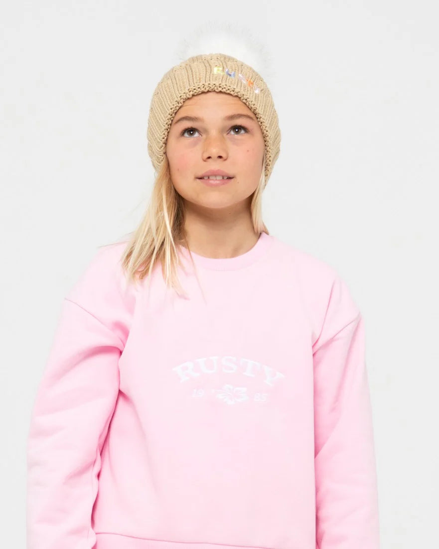 Rusty Girls Poppy Beanie OatMilk