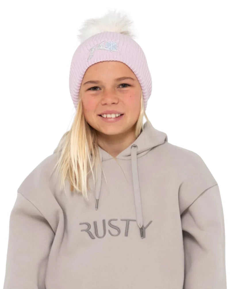 Rusty Icicle Beanie Girls Soft Orchid