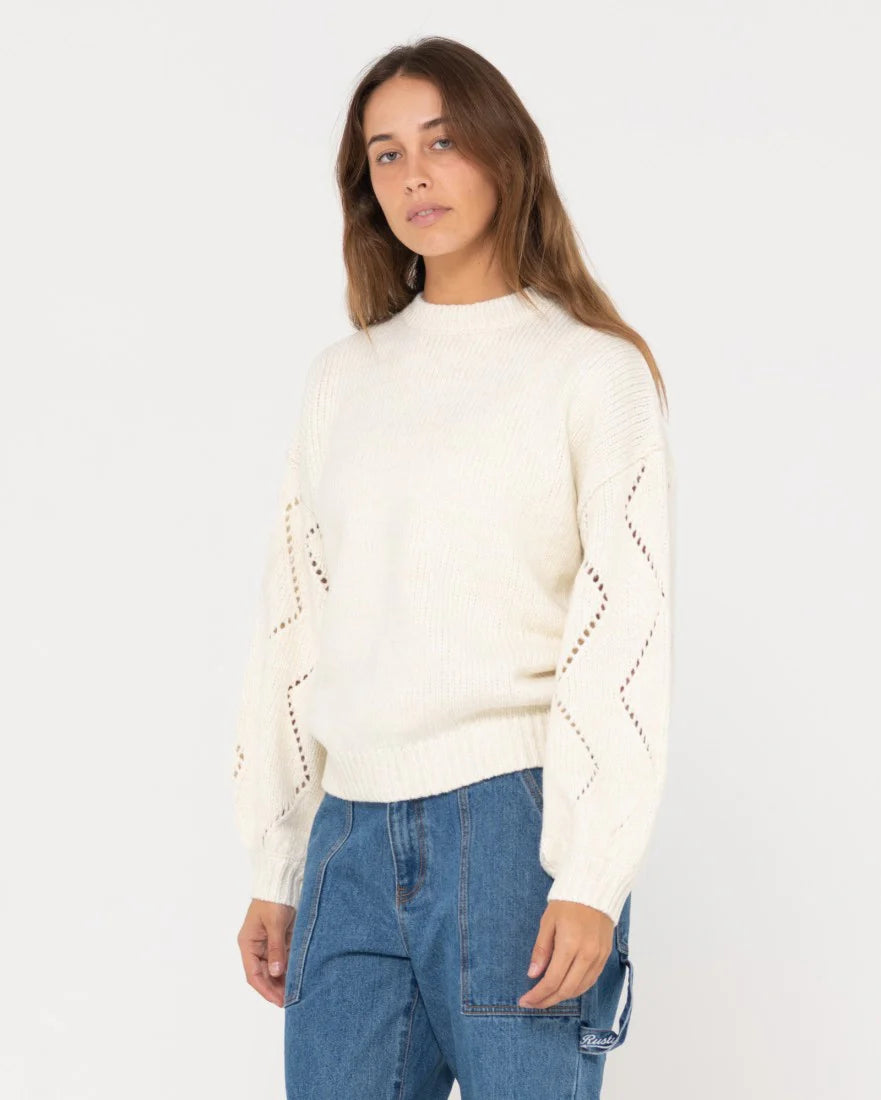 Rusty Crew Knit Coconut Cream