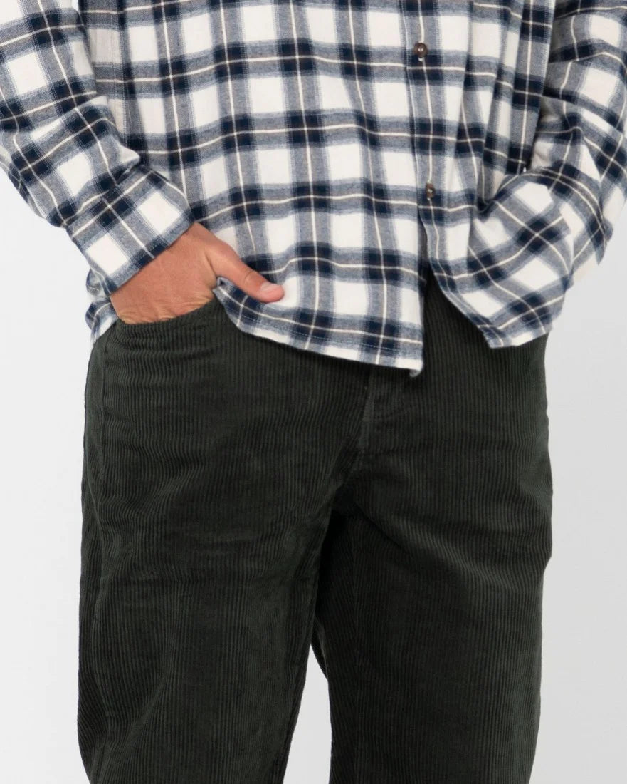 Rusty Rifts 5 Pocket Pant Dark Army