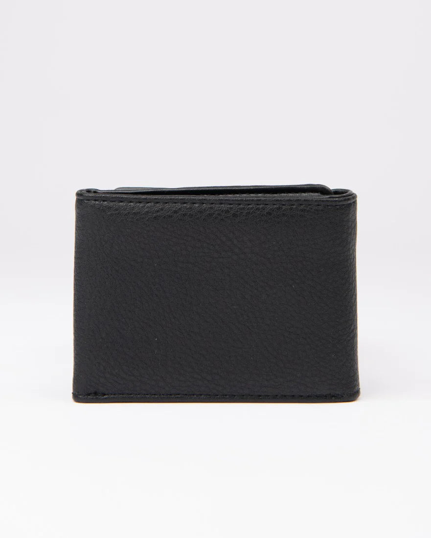 Rusty Trio Wallet Black