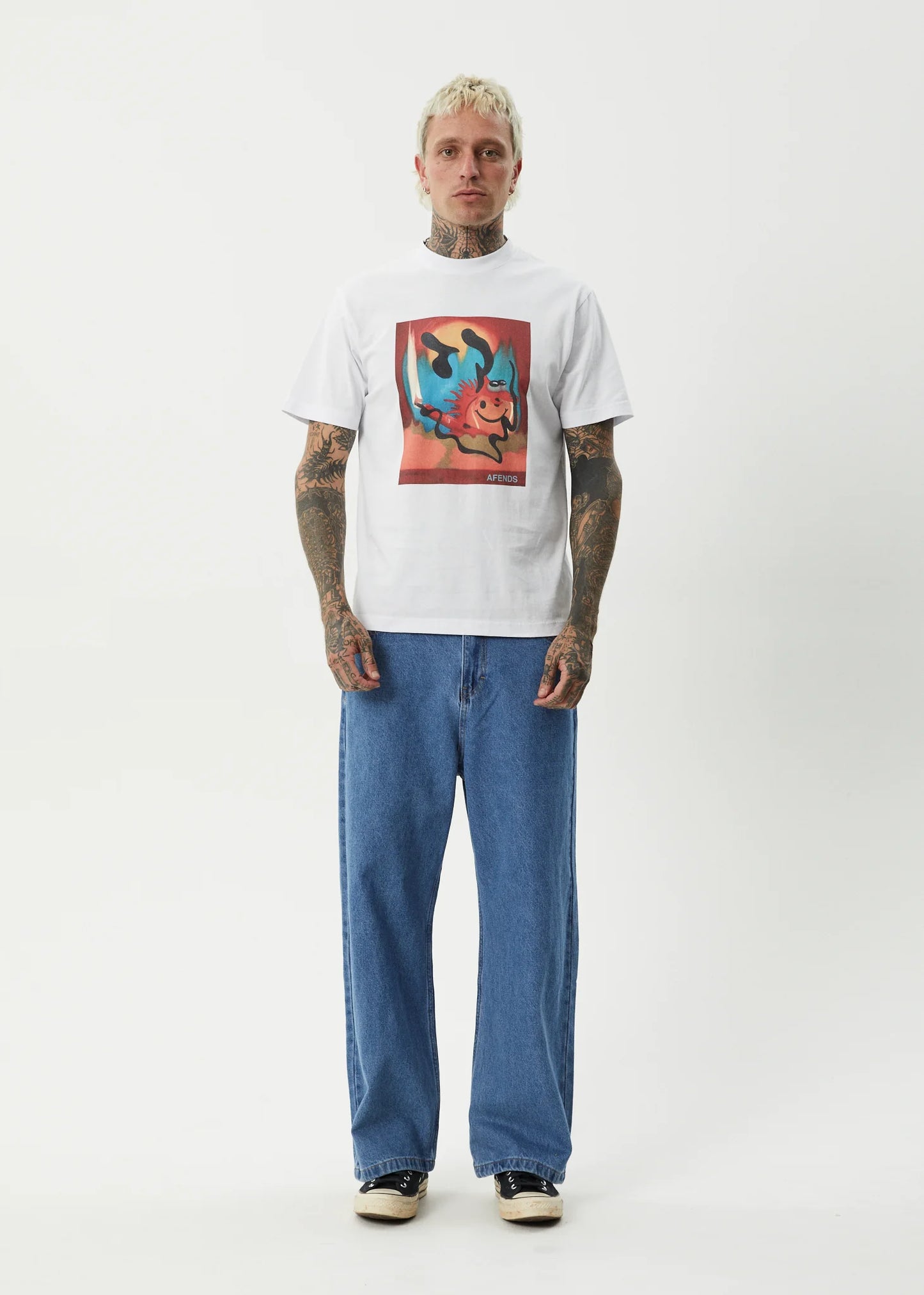 AFENDS Apocalypso Recycled Retro Fit Tee