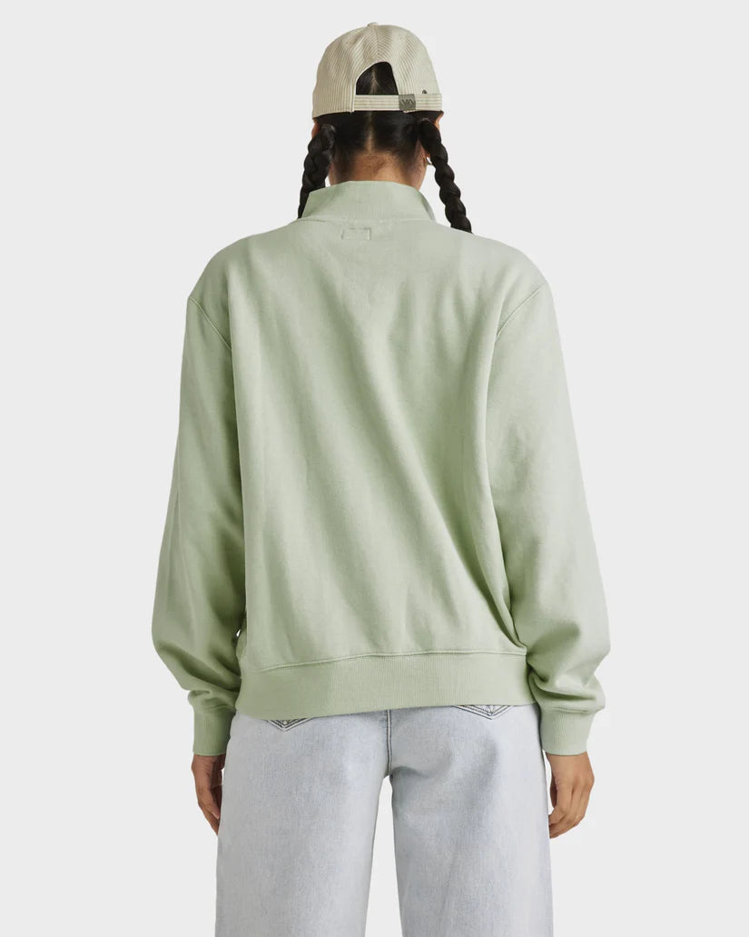 RVCA Matcha slouched zip thru fleece
