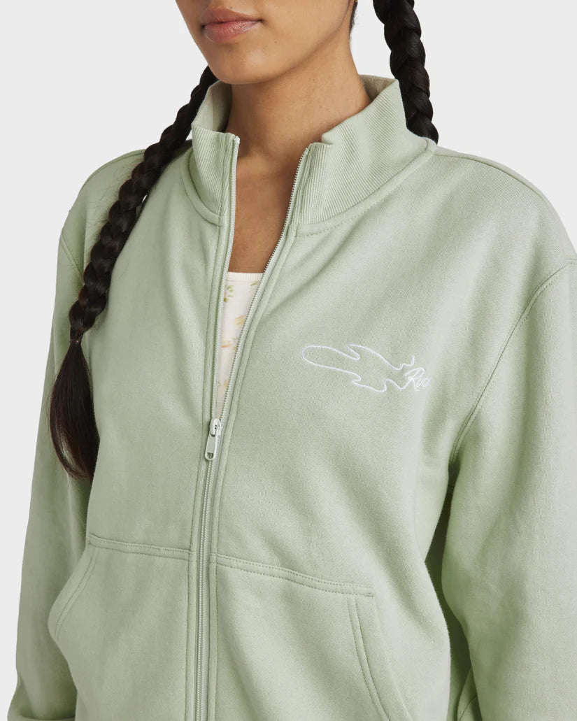RVCA Matcha slouched zip thru fleece