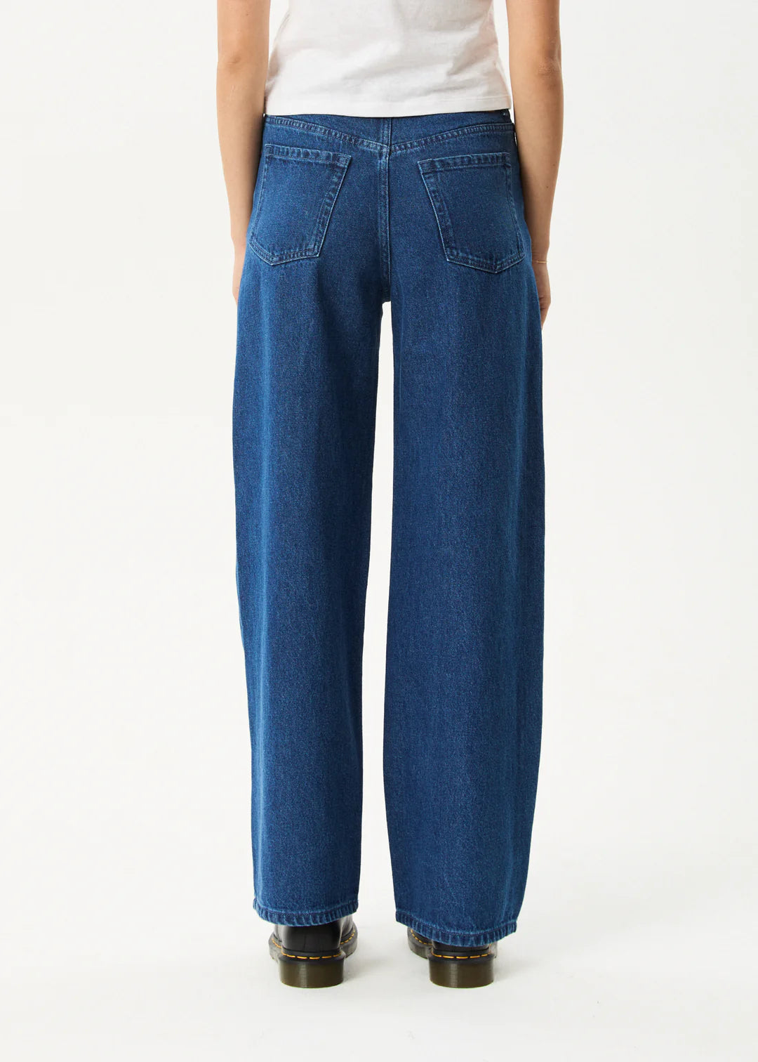AFENDS Bella Denim Wide Leg Baggy Jean Hemp