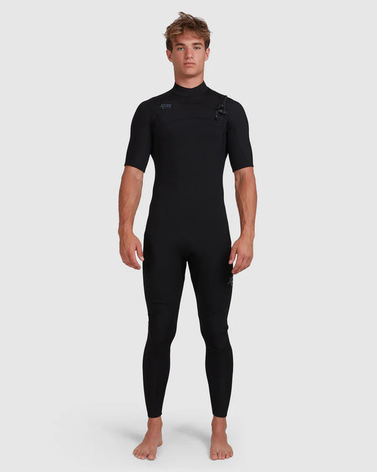 XCEL MENS COMP SHORT SLEEVE STEAMER WETSUIT 2MM