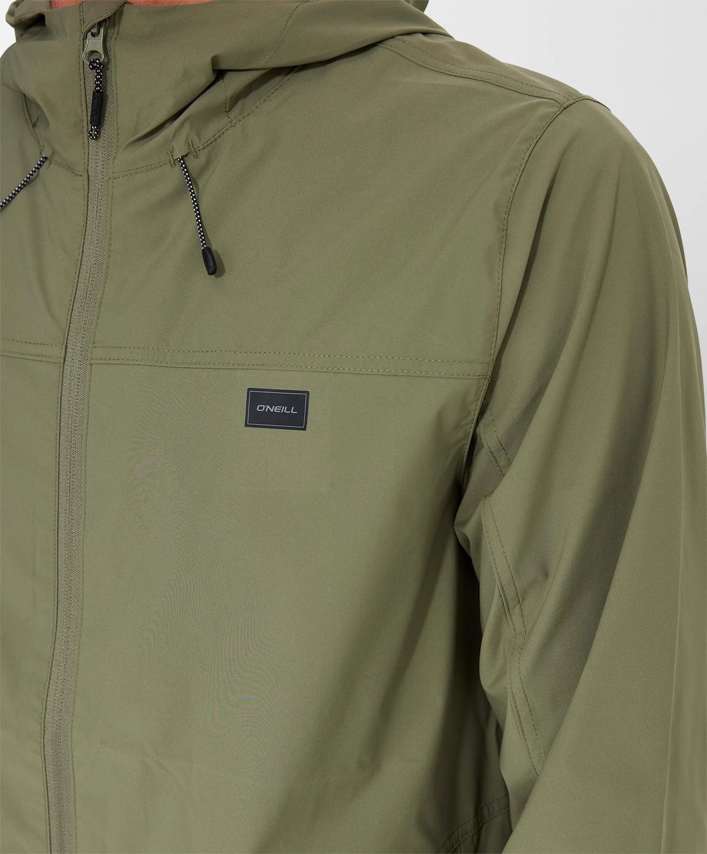 O'Neill TRVLR Windbreaker Stretch Jacket - Deep Green