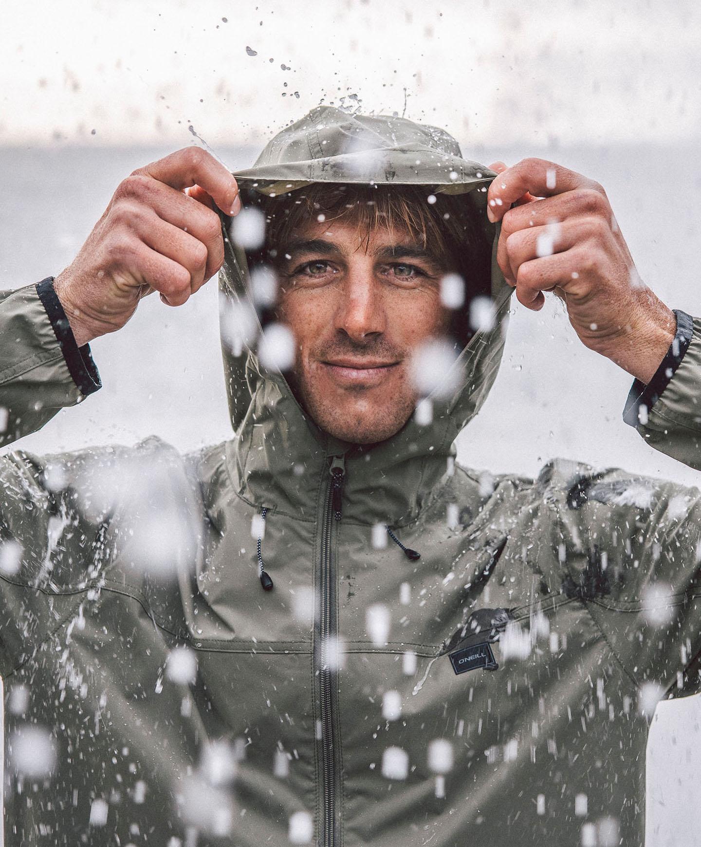 O'Neill TRVLR Windbreaker Stretch Jacket - Deep Green