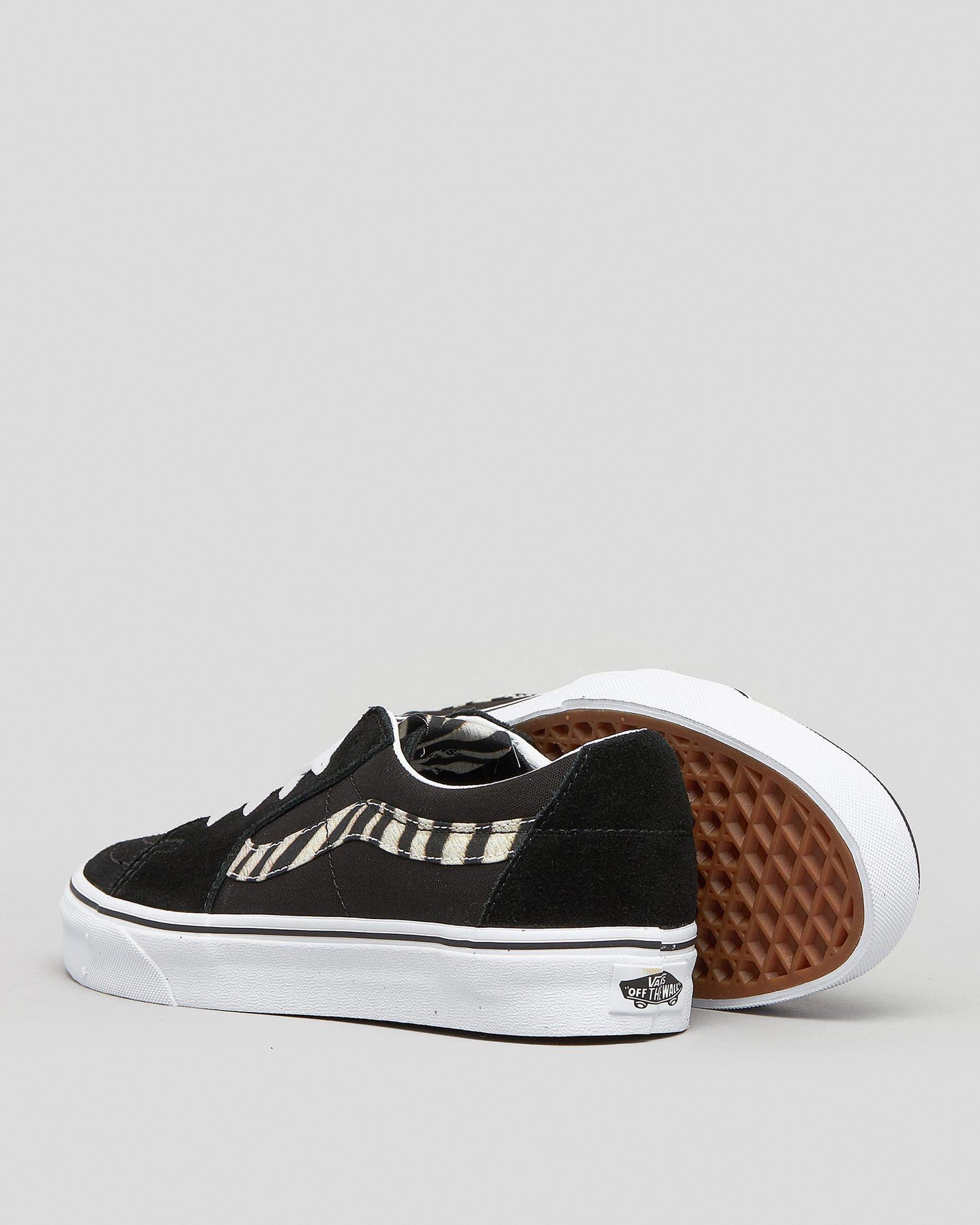 SK-8 Low Animal Sidestripe Black Zebra Shoes