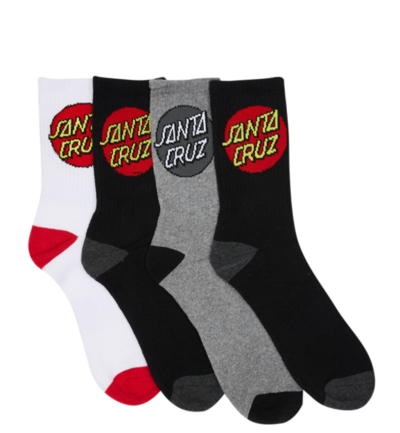 Cruz Sock - 4 Pair - essential surf and skate