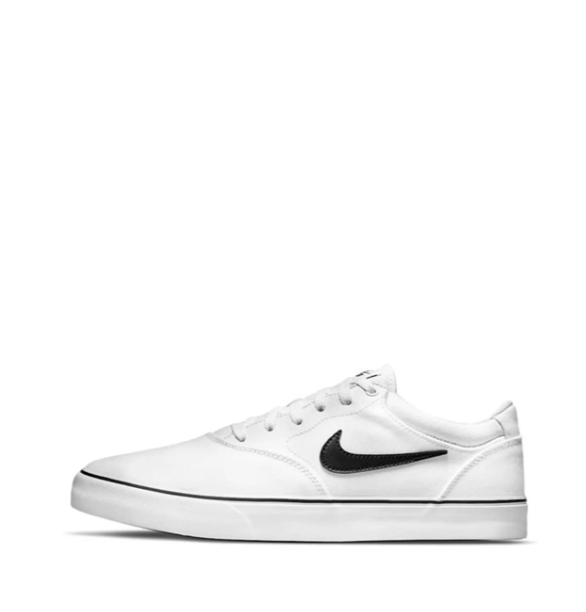 Nike sb check solarsoft sales canvas white