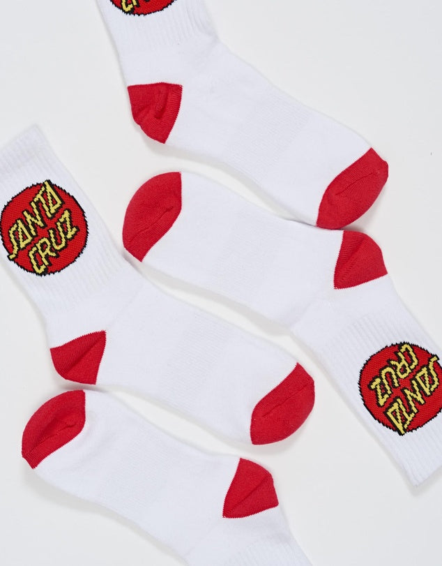 Cruz Youth Sock - 4 Pair - essential surf and skate