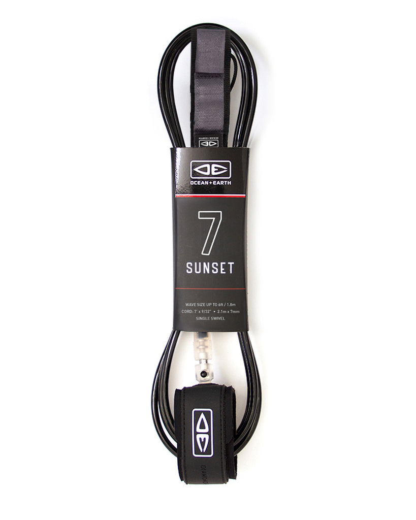 7ft Sunset Leash - essential surf and skate