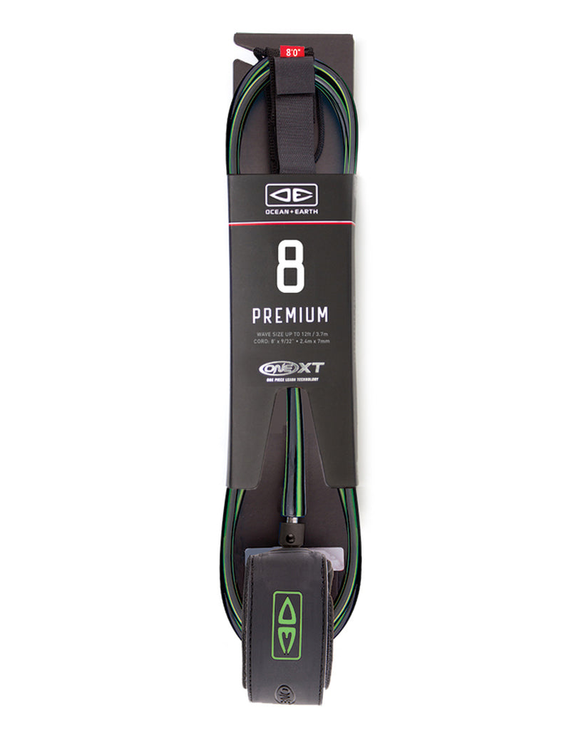 8ft Premium ONE-XT Leash - essential surf and skate