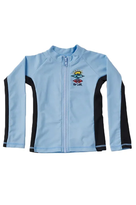 Cosmic Ls Zip Through Rash Vest - Kids