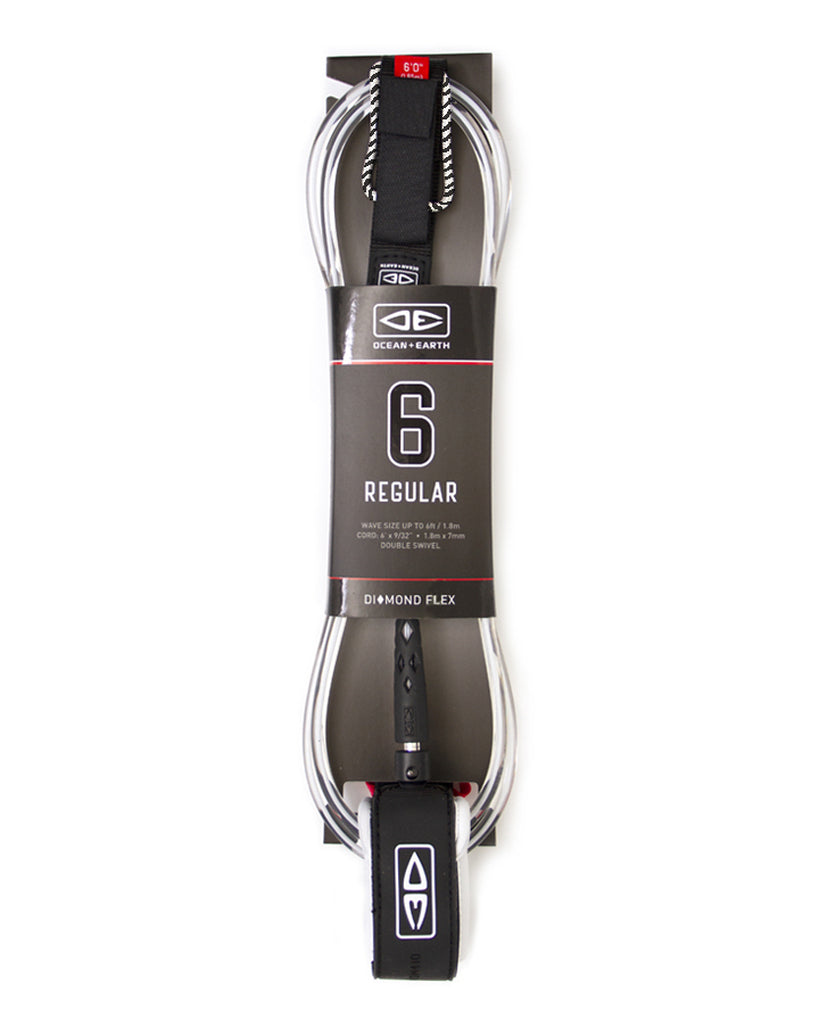 6ft Regular Leash - essential surf and skate