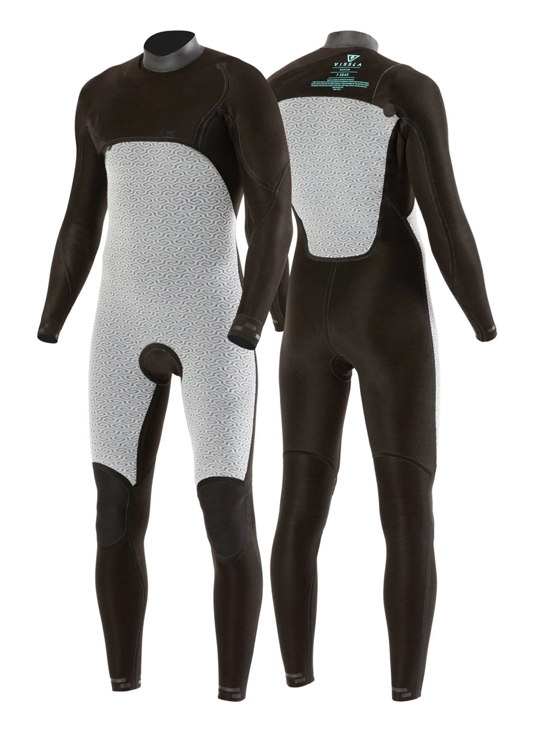 Boys Seven Seas 3-2 Chest Zip Fullsuit