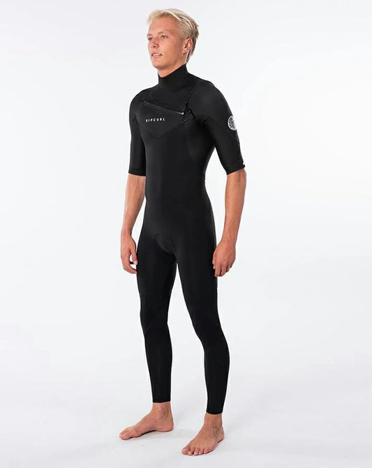 Dawn Patrol Performer Chest Zip Short Sleeve 22GB
