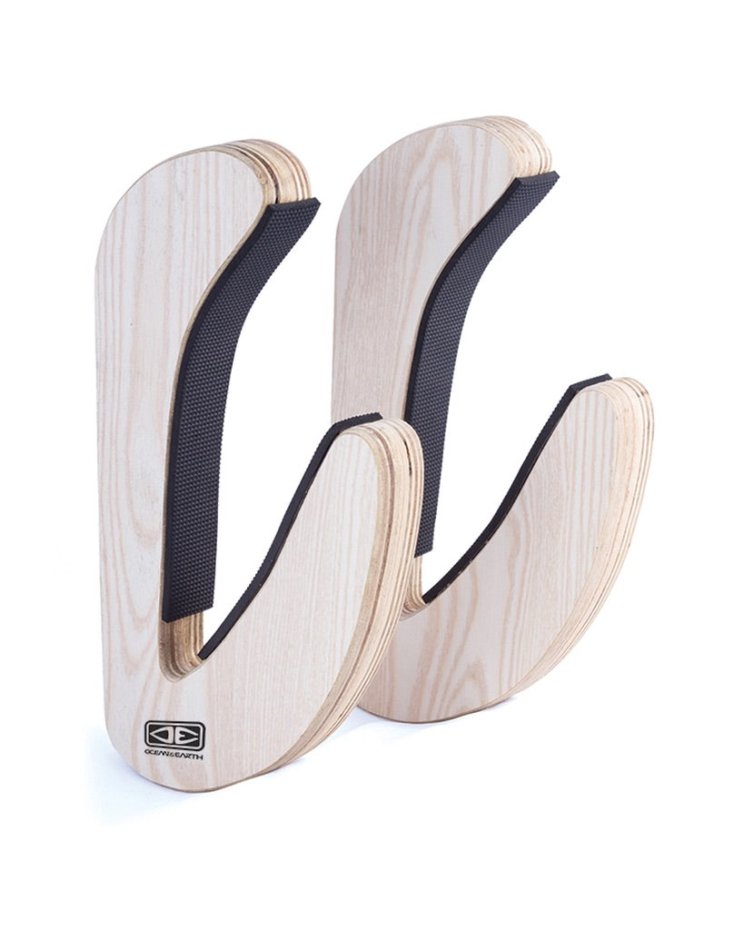 Timber Wall Display Rack