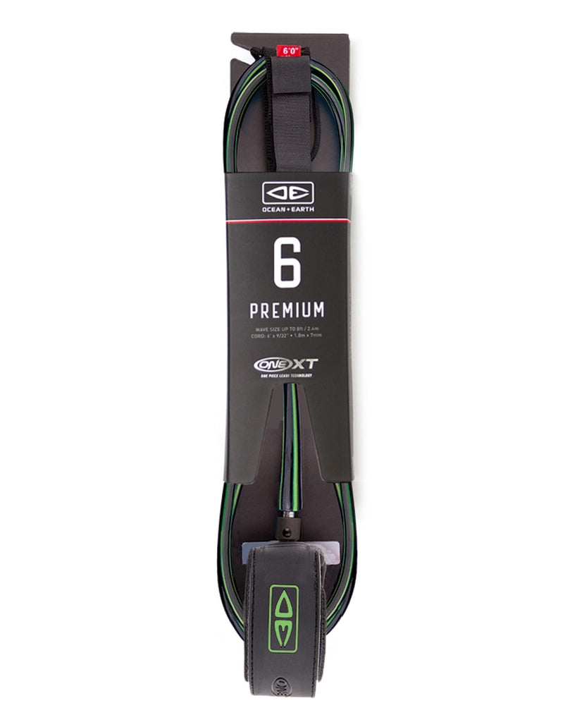 6ft Premium ONE-XT Leash - essential surf and skate