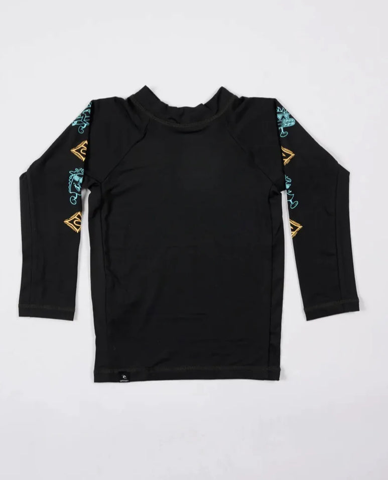 Micro Waves L/S Rash Vest - Boy