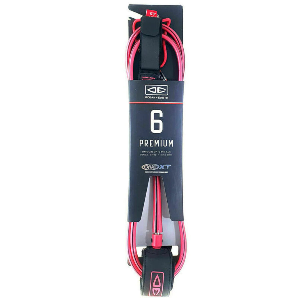 6ft Premium ONE-XT Leash - essential surf and skate