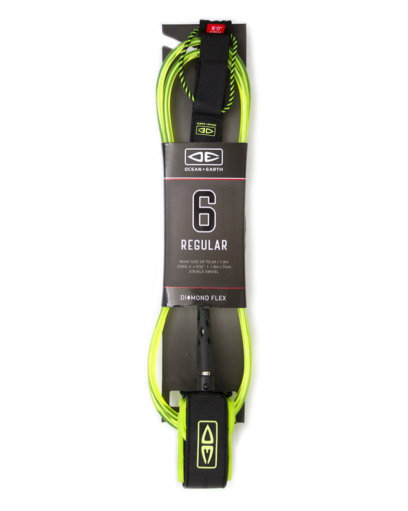 6ft Regular Leash - essential surf and skate